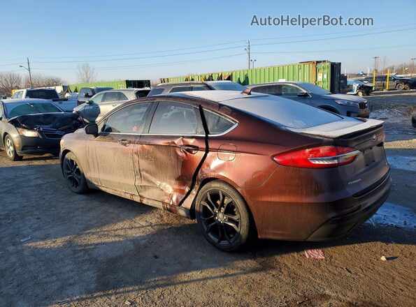 3FA6P0HD7KR249031 2019 FORD FUSION Бордовый 