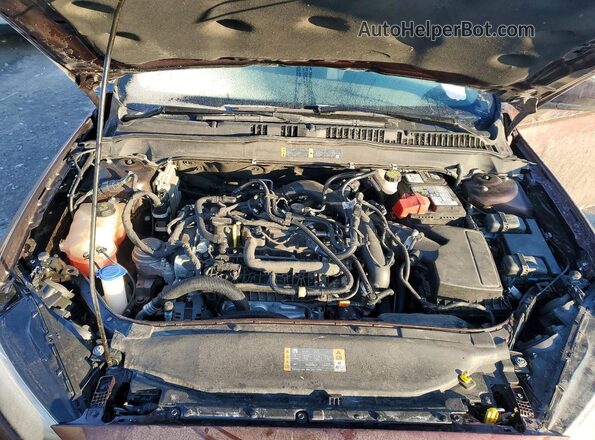 3FA6P0HD7KR249031 2019 FORD FUSION Бордовый 