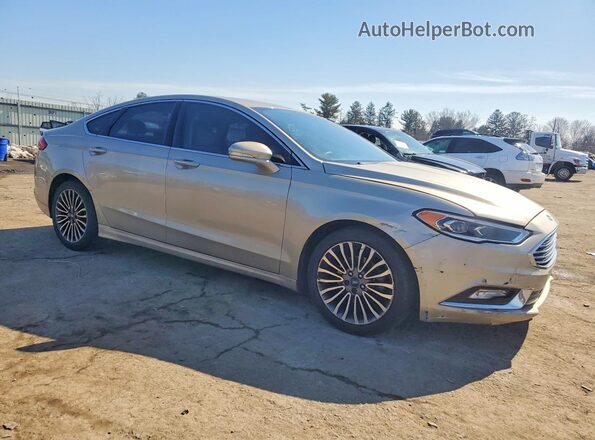 3FA6P0HD8HR366836 2017 FORD FUSION Brown Delantero derecho