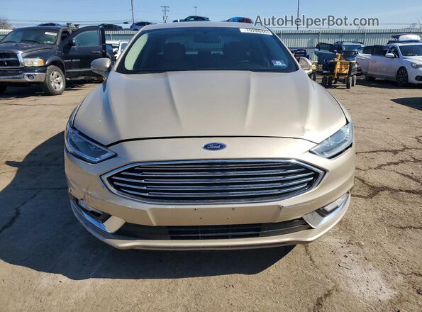 3FA6P0HD8HR366836 2017 FORD FUSION Brown Vista frontal