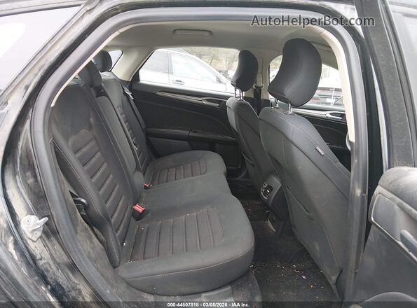 3FA6P0HDXJR239740 2018 FORD FUSION Black Vista de la etiqueta del VIN