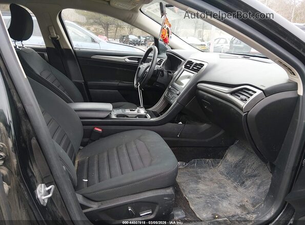 3FA6P0HDXJR239740 2018 FORD FUSION Black Vista interior delantera