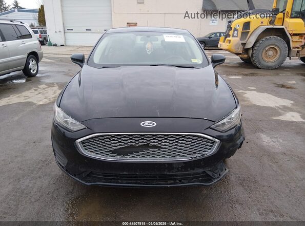3FA6P0HDXJR239740 2018 FORD FUSION Black Vista del cuadro de instrumentos