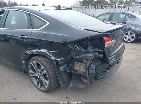 3FA6P0K95LR173945 2020 FORD FUSION Black წინა ხედი