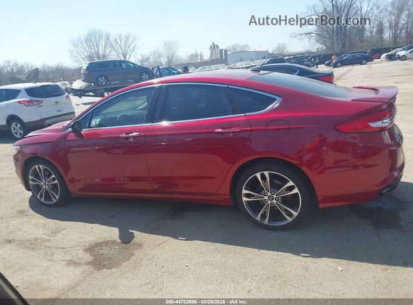 3FA6P0K97HR367335 2017 FORD FUSION Красный Панорамный вид салона 360°