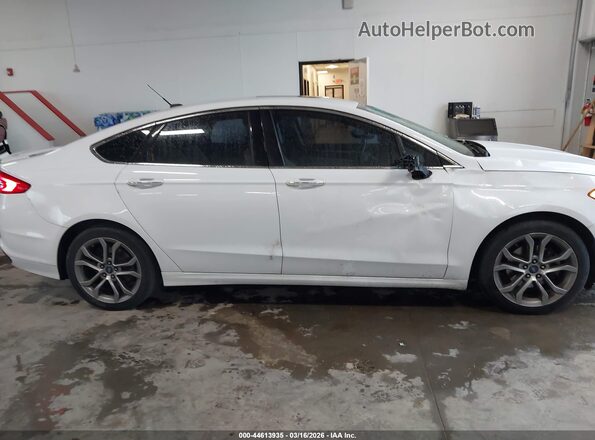 3FA6P0K99HR124741 2017 FORD FUSION White Vista del cuadro de instrumentos