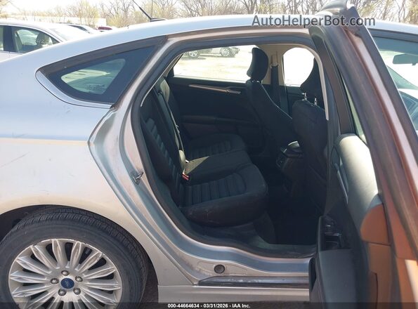 3FA6P0LU0GR172548 2016 FORD FUSION HYBRID Silver Vista de la etiqueta del VIN