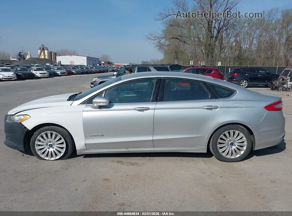 3FA6P0LU0GR172548 2016 FORD FUSION HYBRID Silver Vista interior de 360 grados