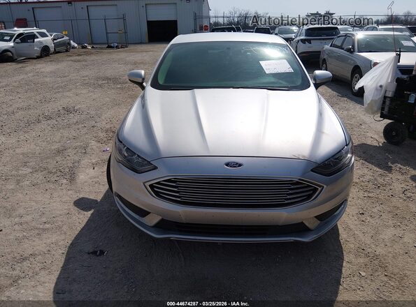 3FA6P0LU0HR381709 2017 FORD FUSION HYBRID Gray Вид щитка приладів