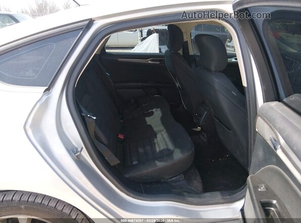 3FA6P0LU0HR381709 2017 FORD FUSION HYBRID Gray Вид наклейки з VIN-кодом