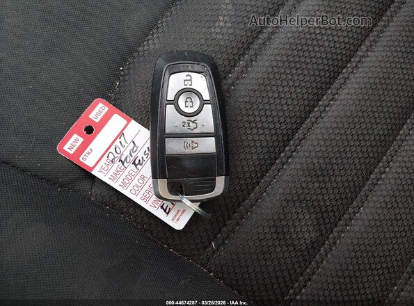 3FA6P0LU0HR381709 2017 FORD FUSION HYBRID Gray Вид панелі приладів