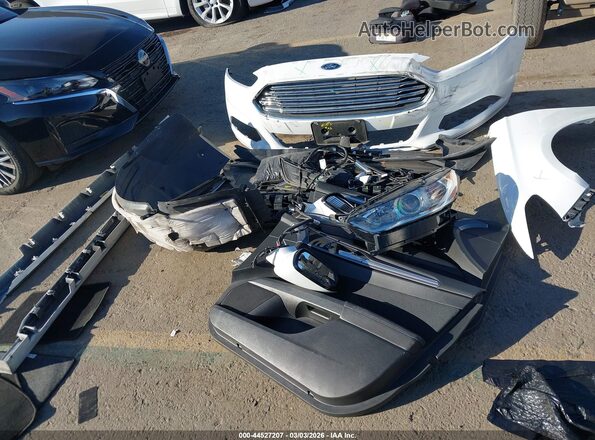 3FA6P0LU1GR342268 2016 FORD FUSION HYBRID White Вид щитка приладів
