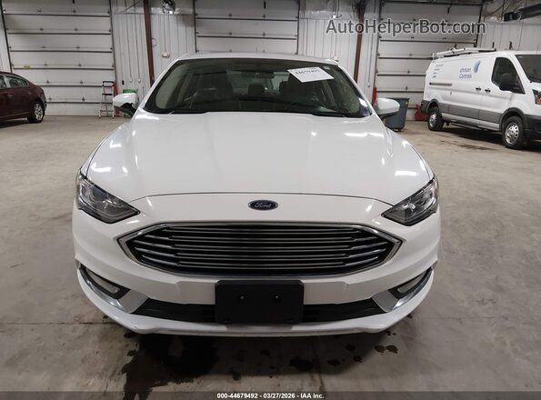 3FA6P0LU1JR103245 2018 FORD FUSION HYBRID White Սալոնի հետևի տեսք