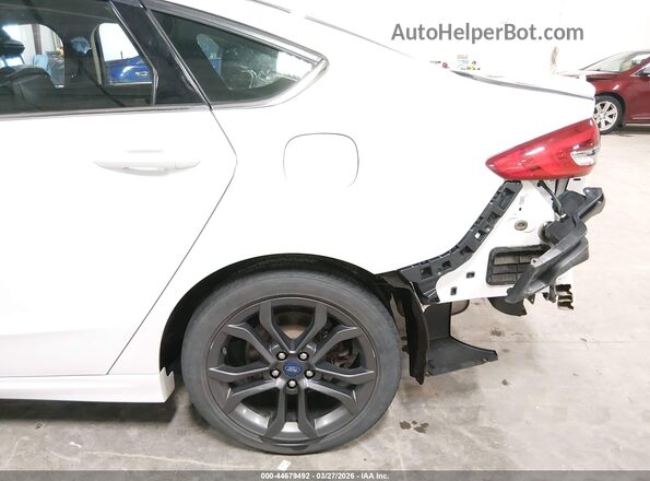 3FA6P0LU1JR103245 2018 FORD FUSION HYBRID White 