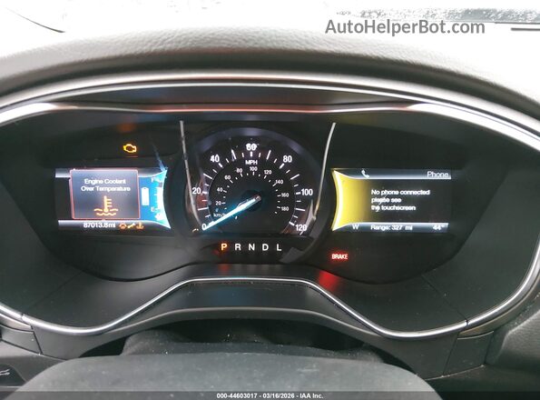 3FA6P0LU2JR274697 2018 FORD FUSION HYBRID Blue Rear seats view