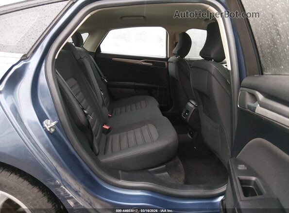 3FA6P0LU2JR274697 2018 FORD FUSION HYBRID Blue VIN sticker view