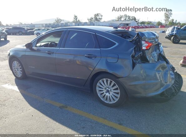 3FA6P0LU3GR195662 2016 FORD FUSION HYBRID Gray Tył lewy