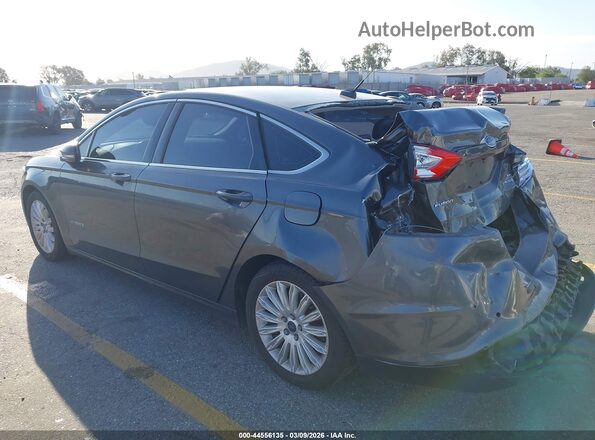 3FA6P0LU3GR195662 2016 FORD FUSION HYBRID Gray Widok wnętrza 360 stopni