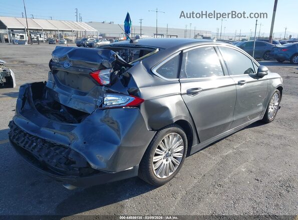3FA6P0LU3GR195662 2016 FORD FUSION HYBRID Gray Widok zestawu wskaźników