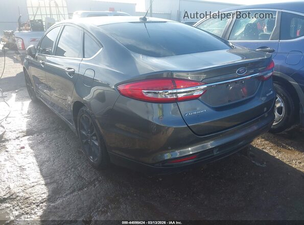 3FA6P0LU3HR260169 2017 FORD FUSION HYBRID Gray Trasero izquierdo
