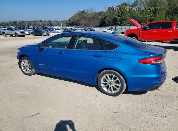 3FA6P0LU3KR112630 2019 FORD FUSION Blue 