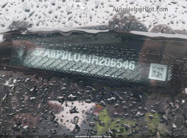 3FA6P0LU4JR206546 2018 FORD FUSION HYBRID Gray Engine compartment view