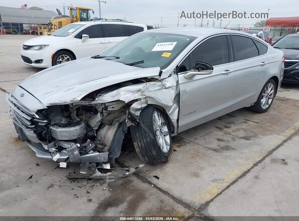 3FA6P0LU5HR165046 2017 FORD FUSION HYBRID Silver 