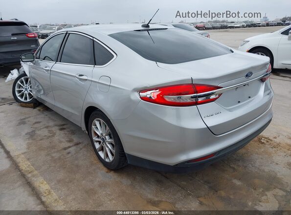 3FA6P0LU5HR165046 2017 FORD FUSION HYBRID Silver 