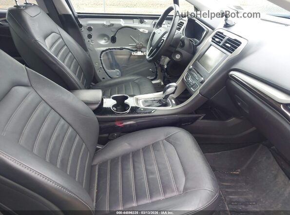 3FA6P0LU7GR130782 2016 FORD FUSION HYBRID Silver Widok wnętrza z przodu
