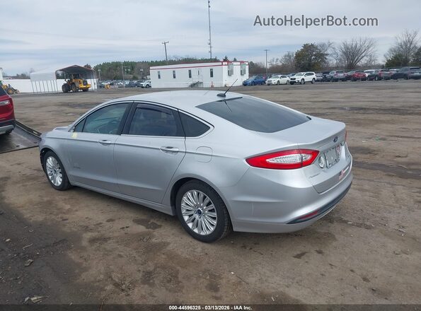 3FA6P0LU7GR130782 2016 FORD FUSION HYBRID Silver Tył lewy