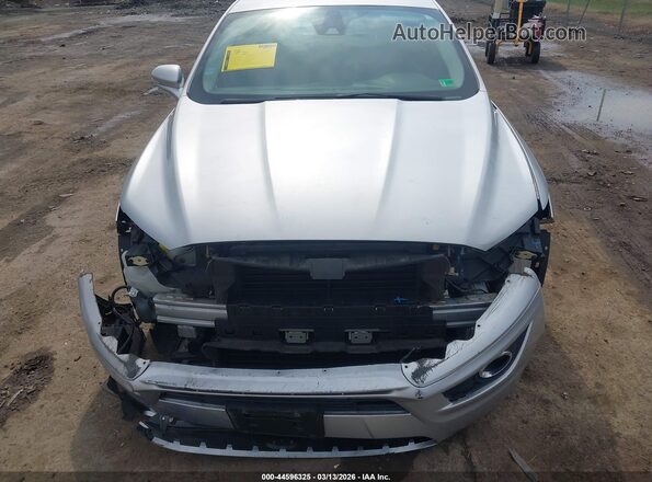 3FA6P0LU7GR130782 2016 FORD FUSION HYBRID Silver Widok z przodu