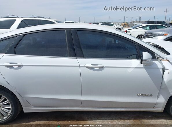 3FA6P0LU7GR397890 2016 FORD FUSION HYBRID White Widok wnętrza z tyłu