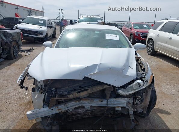 3FA6P0LU7GR397890 2016 FORD FUSION HYBRID White Widok zestawu wskaźników