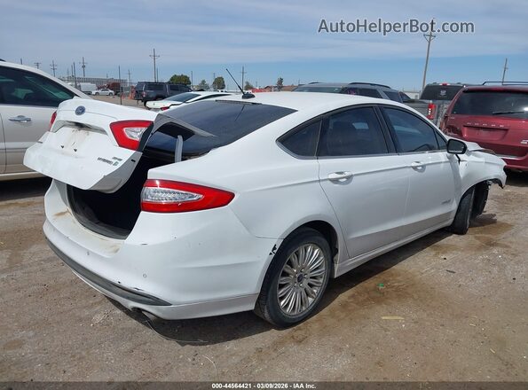 3FA6P0LU7GR397890 2016 FORD FUSION HYBRID White Tył prawy