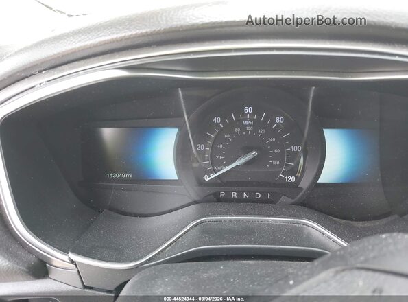 3FA6P0LU7HR165260 2017 FORD FUSION HYBRID White Widok tylnych siedzeń