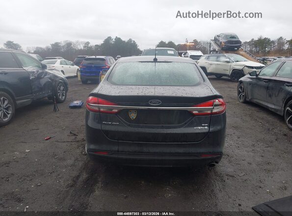 3FA6P0LU8HR121638 2017 FORD FUSION HYBRID Черный 