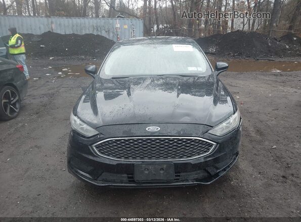 3FA6P0LU8HR121638 2017 FORD FUSION HYBRID Черный Вид щитка приборов