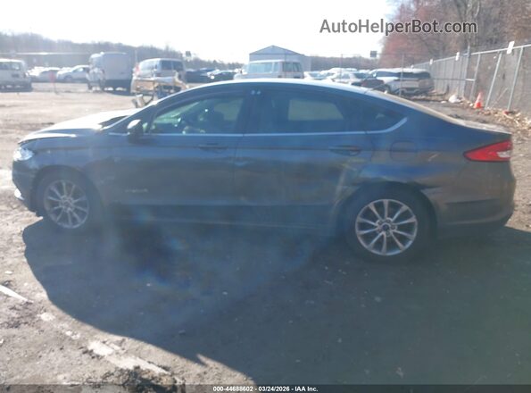 3FA6P0LU8HR138391 2017 FORD FUSION HYBRID Gray 