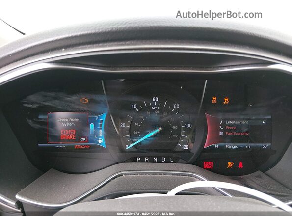 3FA6P0LU8HR250138 2017 FORD FUSION HYBRID White Հետևի նստատեղերի տեսք