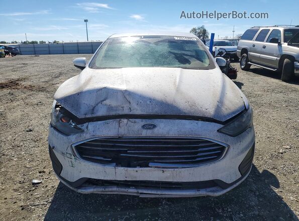 3FA6P0LU8KR204929 2019 FORD FUSION White 