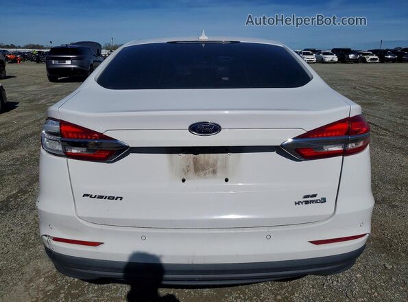 3FA6P0LU8KR204929 2019 FORD FUSION White 