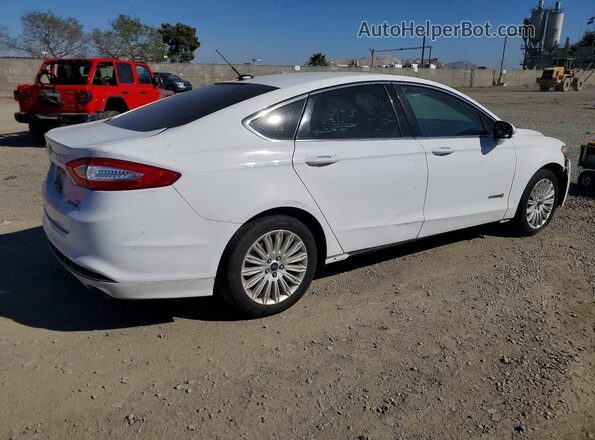 3FA6P0LU9GR389354 2016 FORD FUSION Белый Задняя правая четверть