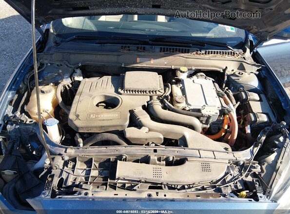 3FA6P0LU9KR137757 2019 FORD FUSION HYBRID Teal უკანა ხედი