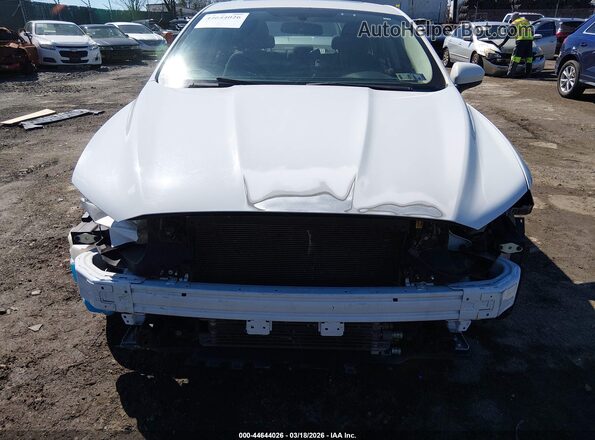 3FA6P0LUXJR138902 2018 FORD FUSION HYBRID White Front view