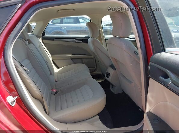 3FA6P0LUXKR242940 2019 FORD FUSION HYBRID Red 