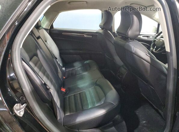 3FA6P0PU9JR136942 2018 FORD FUSION Черный Вид задних сидений
