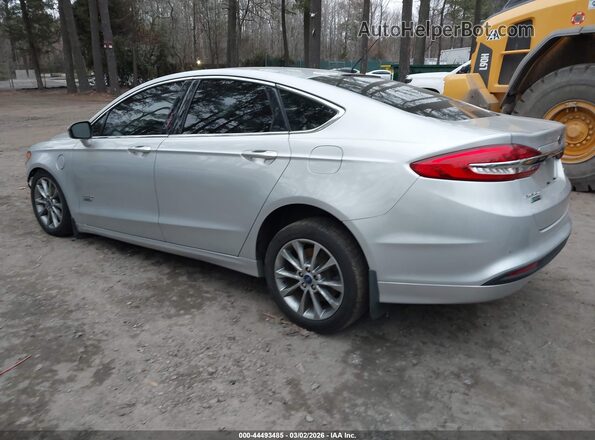 3FA6P0PUXJR174891 2018 FORD FUSION ENERGI Gray Tył lewy
