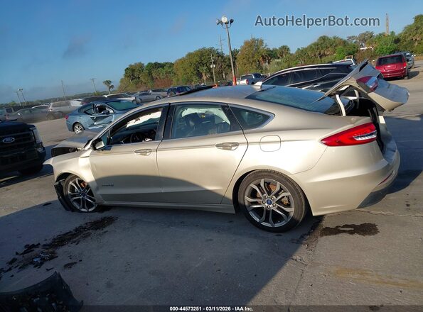 3FA6P0RU0KR257552 2019 FORD FUSION HYBRID Black 