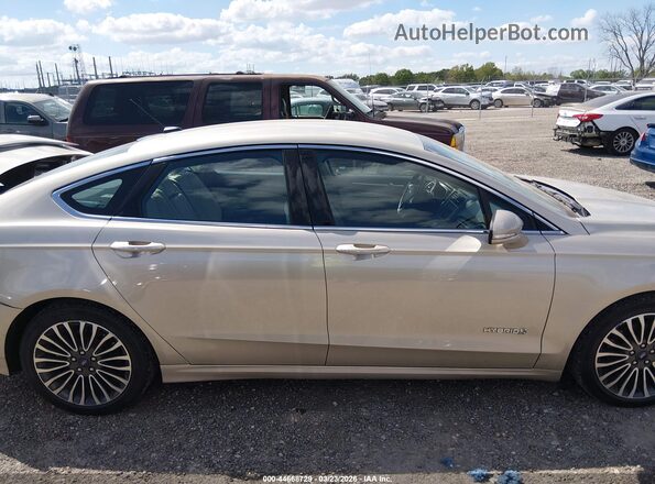 3FA6P0RU3JR140949 2018 FORD FUSION HYBRID Gold 