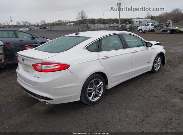 3FA6P0SU7GR276116 2016 FORD FUSION ENERGI White Задня права чверть